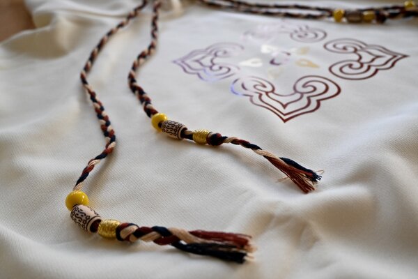 Худи с принтом соцветия