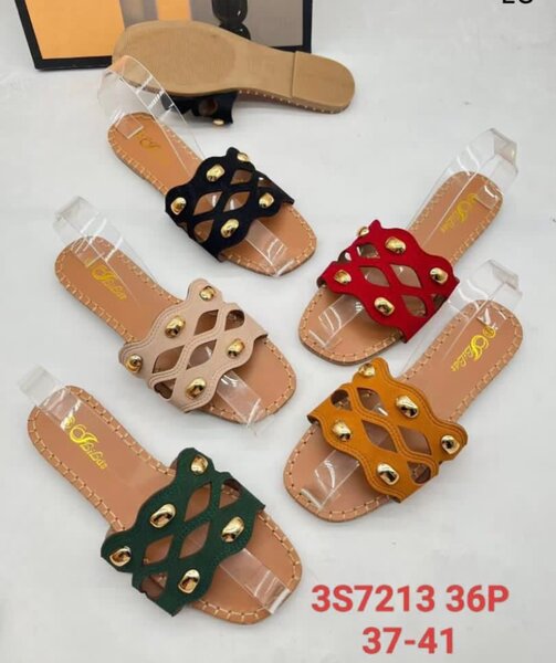 Sandales rouges en cuir chic