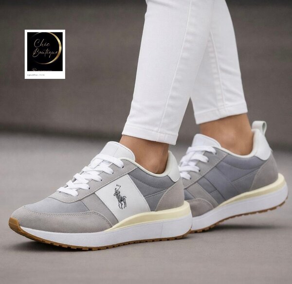Baskets décontractées élégantes
