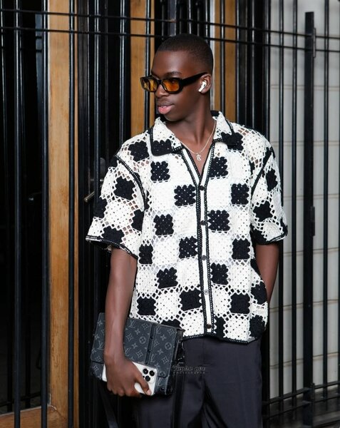 Crochet Men's shirts