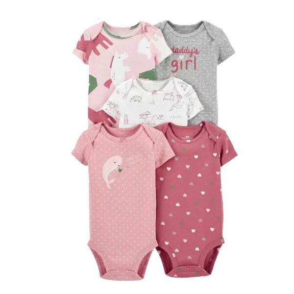 Carters' 5-set onesies for girls