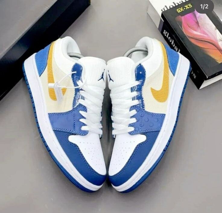 Baskets multicolores pour hommes