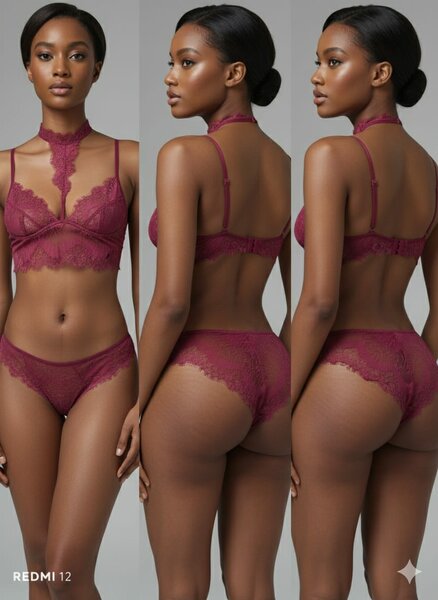 Ensemble lingerie dentelle sexy