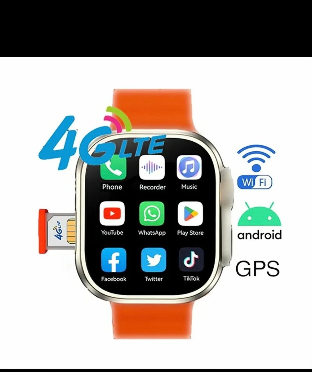 Montre Intelligente 4G LTE WiFi