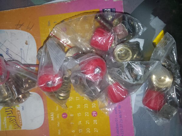 Connecteurs rapides en laiton