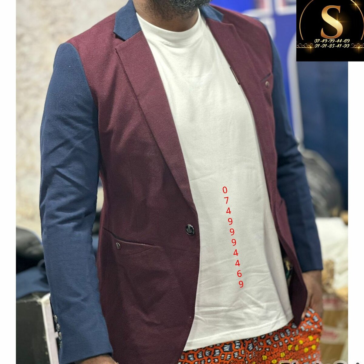 Blazer élégant pour hommes