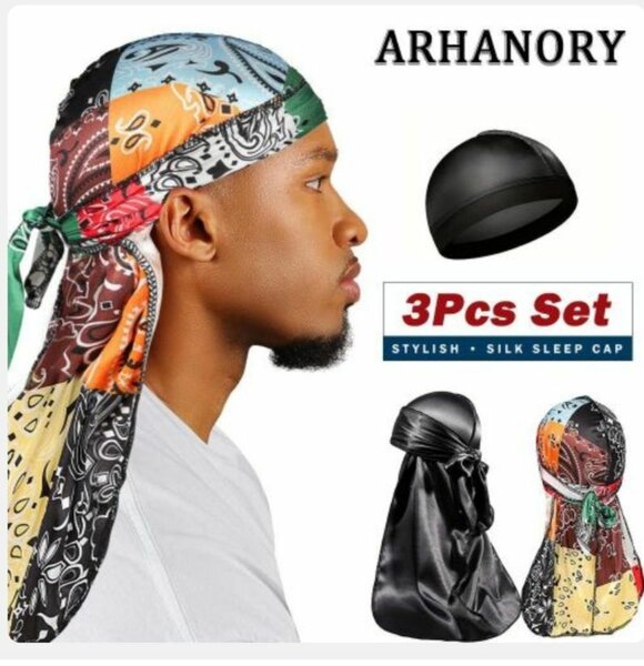 Durag multifonction coloré