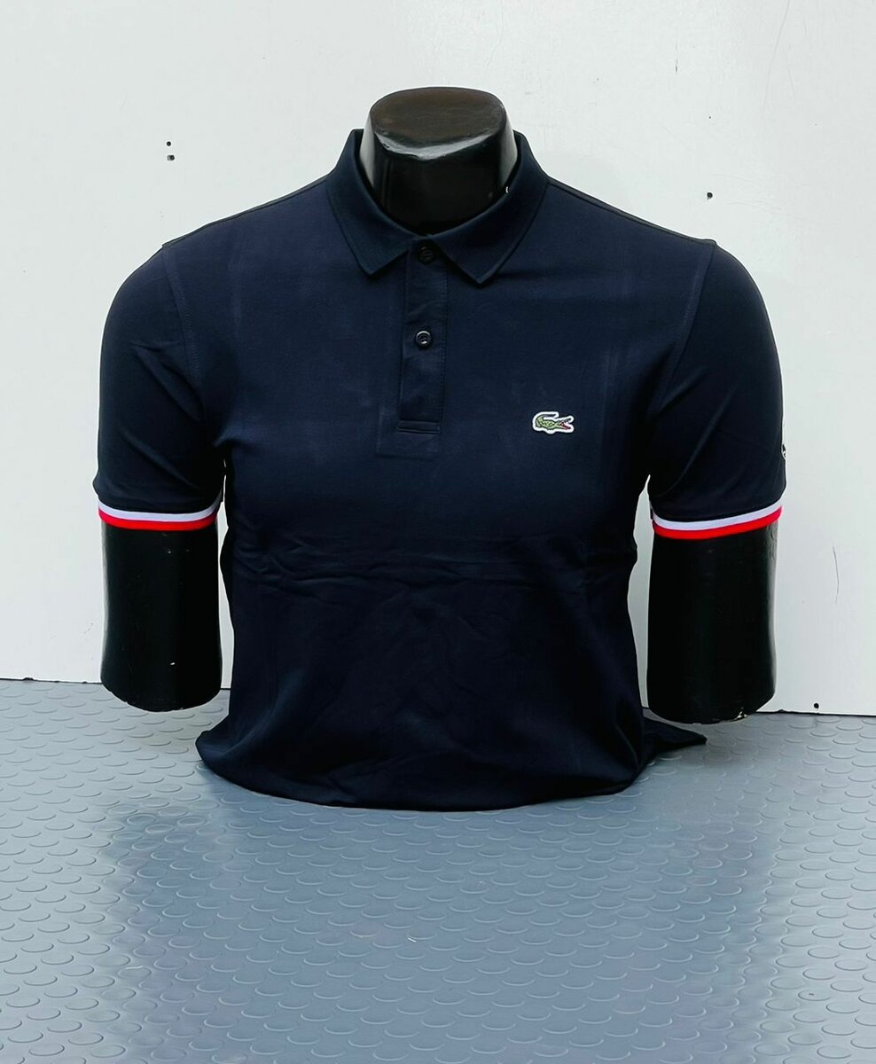 Polos Lacoste en coton homme