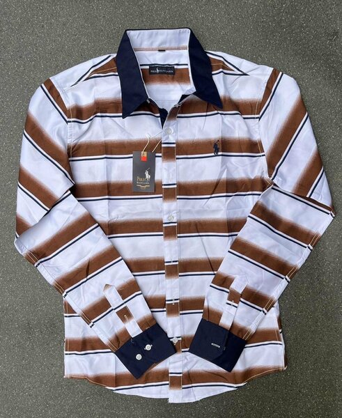 Chemise rayée homme élégante