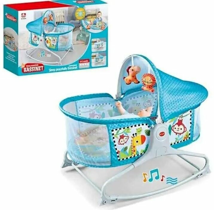 Lit bébé portable et musical