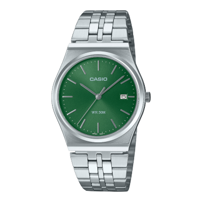 Montre Casio Verte Élégante