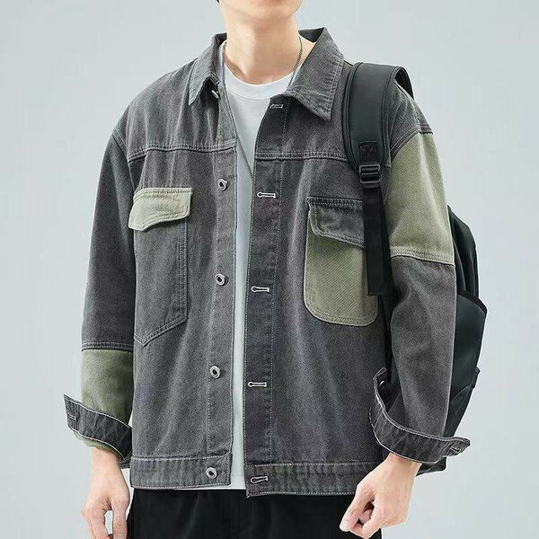 Veste en denim tendance