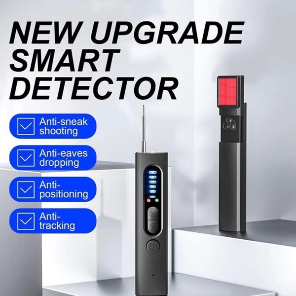 Spy camera & mic detector & anti theft alarm
