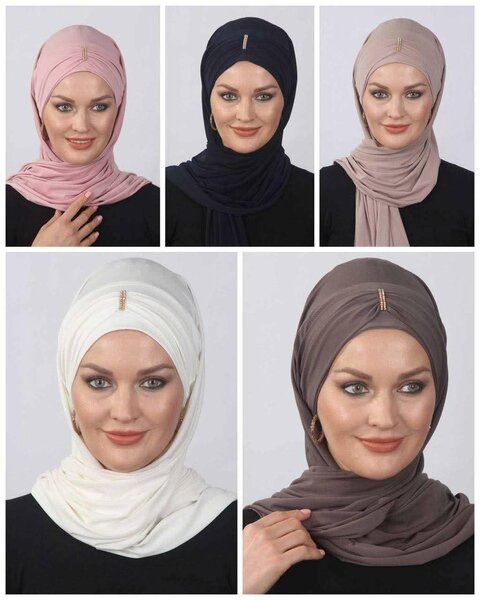 Écharpe Hijab Stylée Femme