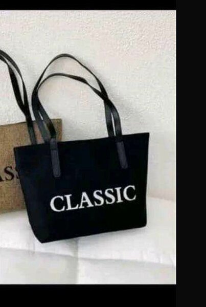 Sac cabas noir CLASSIC