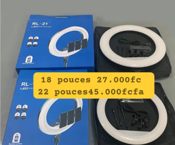  Ring light 18 pouces