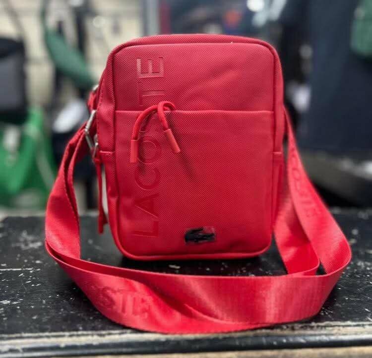 Sac bandoulière Lacoste rouge
