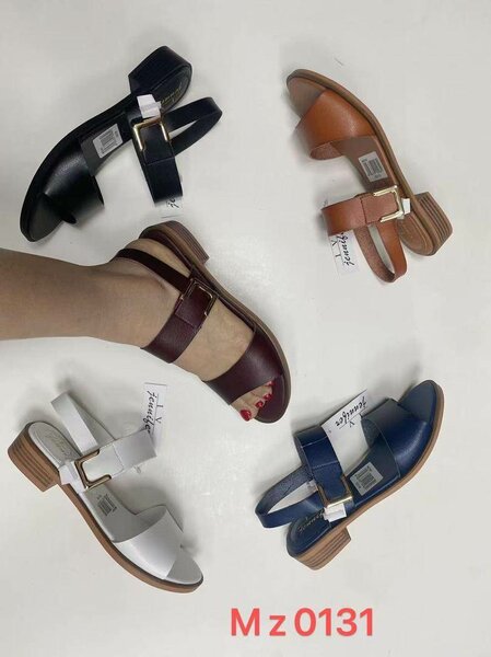 Sandales chic en cuir