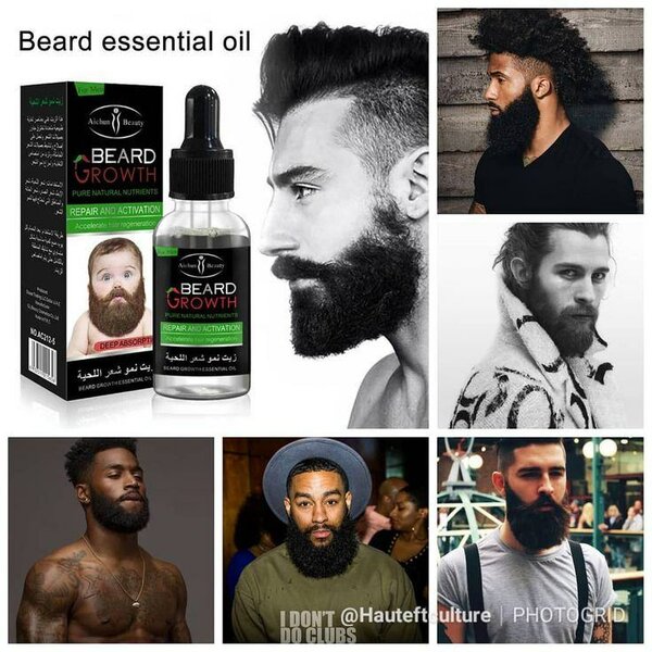 Huile de Croissance Barbe