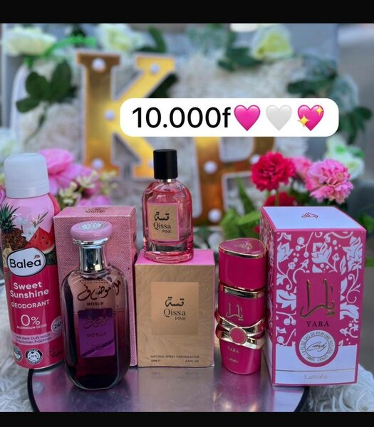 Parfums et déodorants élégants