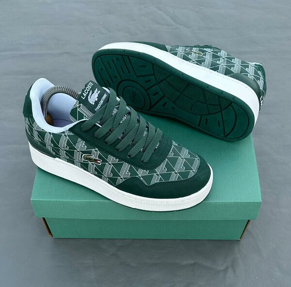 Baskets Lacoste Vertes Élégantes