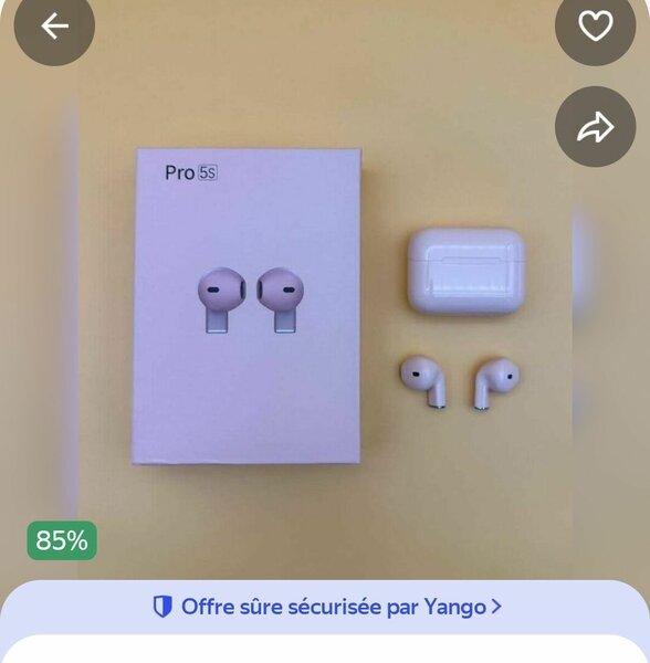 Écouteurs sans fil Pro 5S