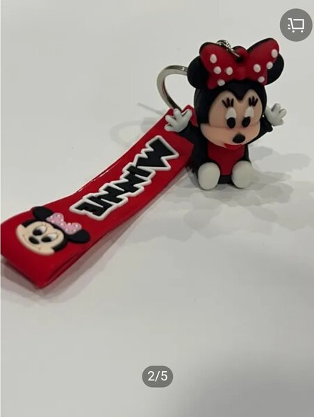 Minnie Mouse Cartoon 3D Keychain Special Edition