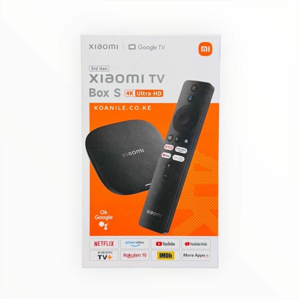 Xiaomi TV Box S 4K UHD 3e Gen