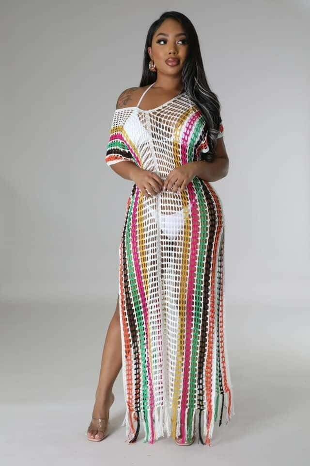 Pantalons rayés femme chic