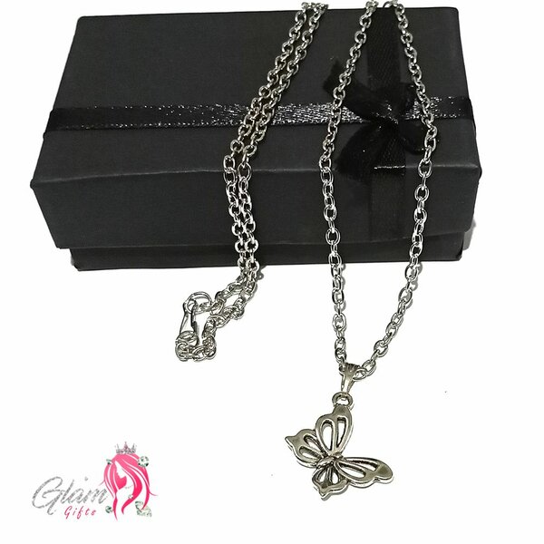 Butterfly Necklace Gift Box