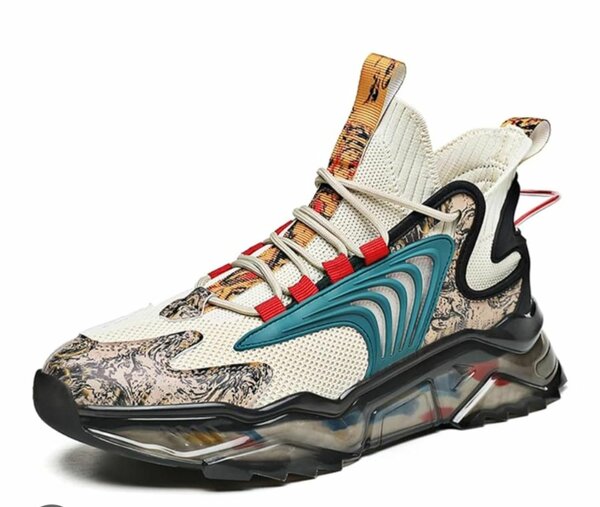 Baskets homme haute couture