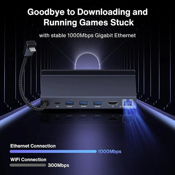 WARRKY Steam Deck Dock