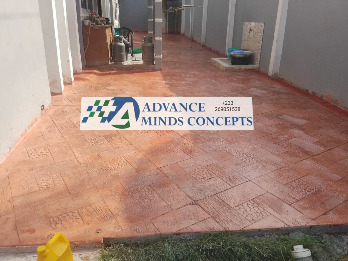 Decorative Stamp Concrete imprint ( square wood)