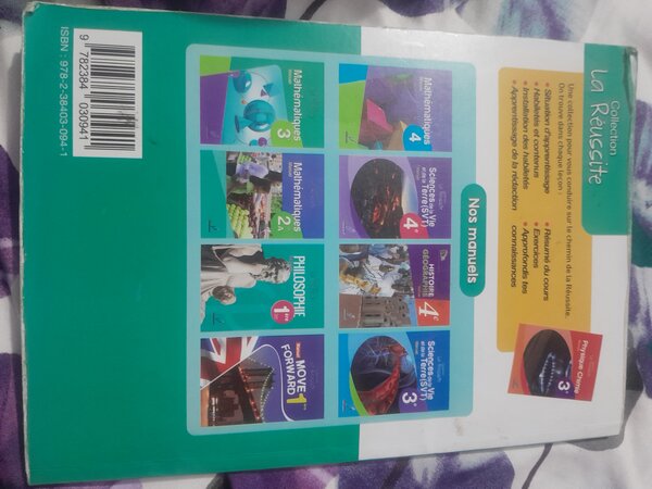 Manuel Physique-Chimie 4e