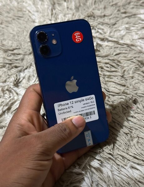 iPhone 12 Bleu 64Go