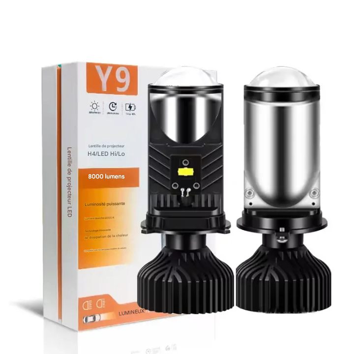 Ampoule laser H4 portée 150 m