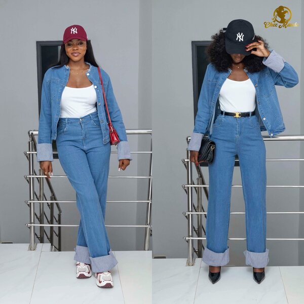 Ensemble jeans femme chic et confortable