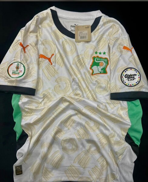 Maillot Côte d'Ivoire brodé