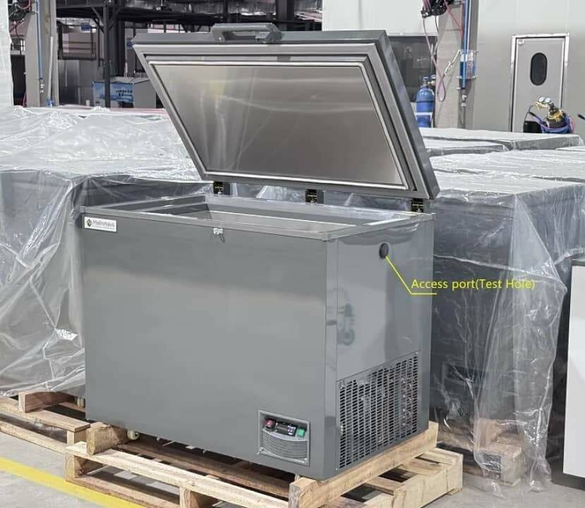 Congélateur basse température en acier inoxydable