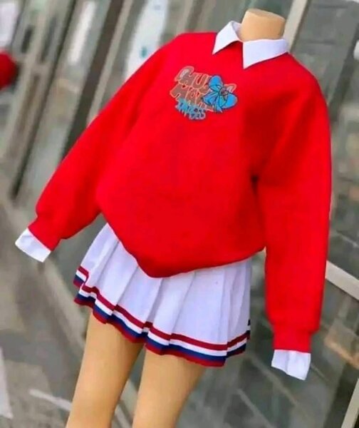 Jupe plissée élégante