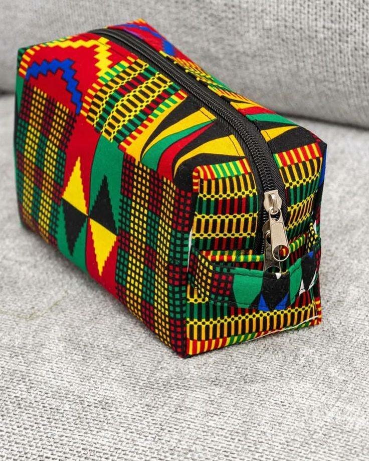 Sac à main en tissu africain