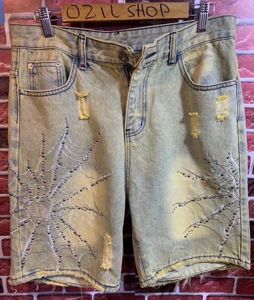 Shorts en jean décontractés homme