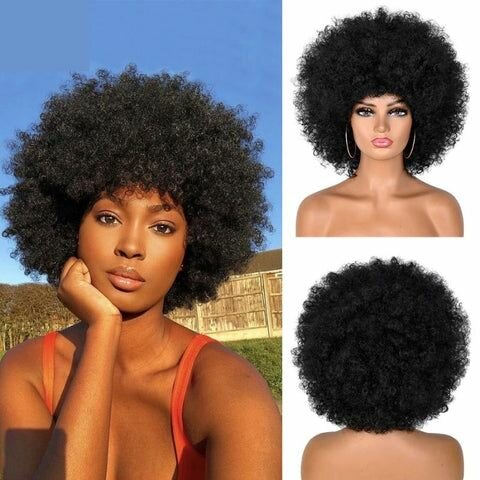 Perruque Afro volumineux