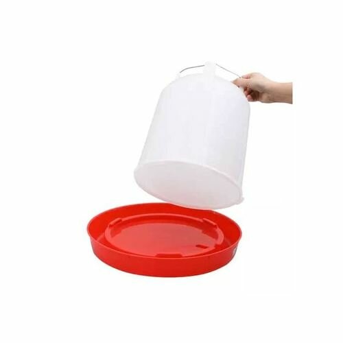 Lot De 03 Abreuvoirs 4 Litres Volailles (Poulet, Poule, Poussin, Canard, Oie, Oiseau, Caille, Pigeon)