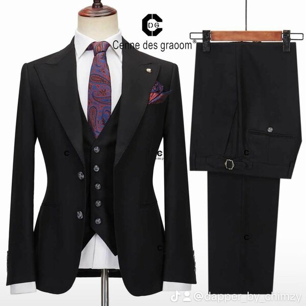 Men's suit  black