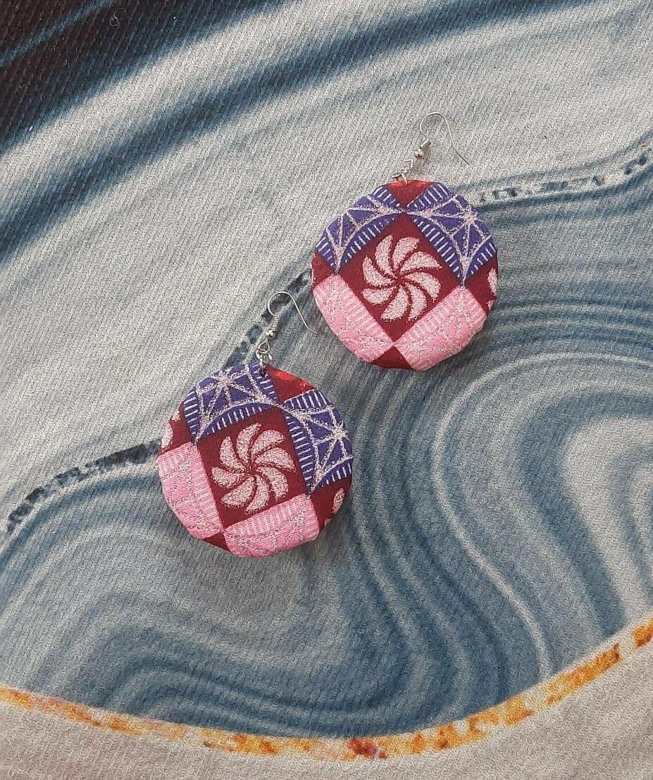 Ankara Earings