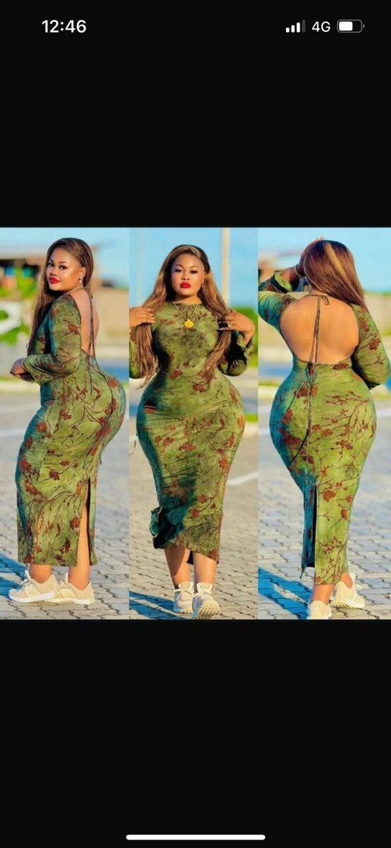 Robe tendance avec motifs