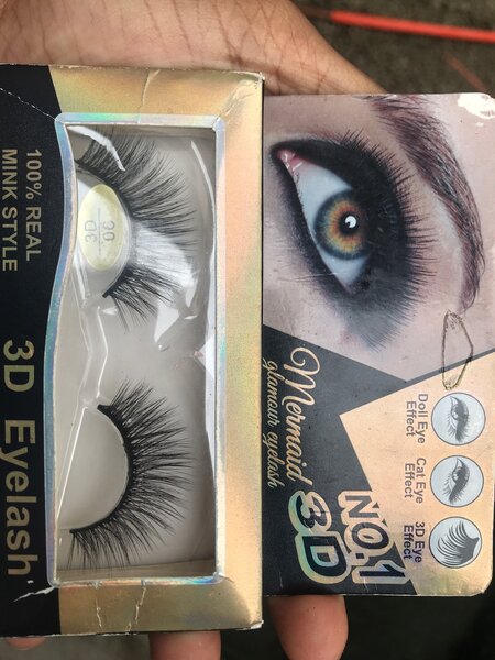 Cils 3D effet œil de chat