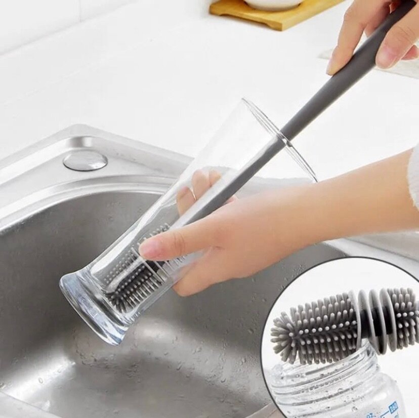 Silicone Glass/ Bottle Cleaner