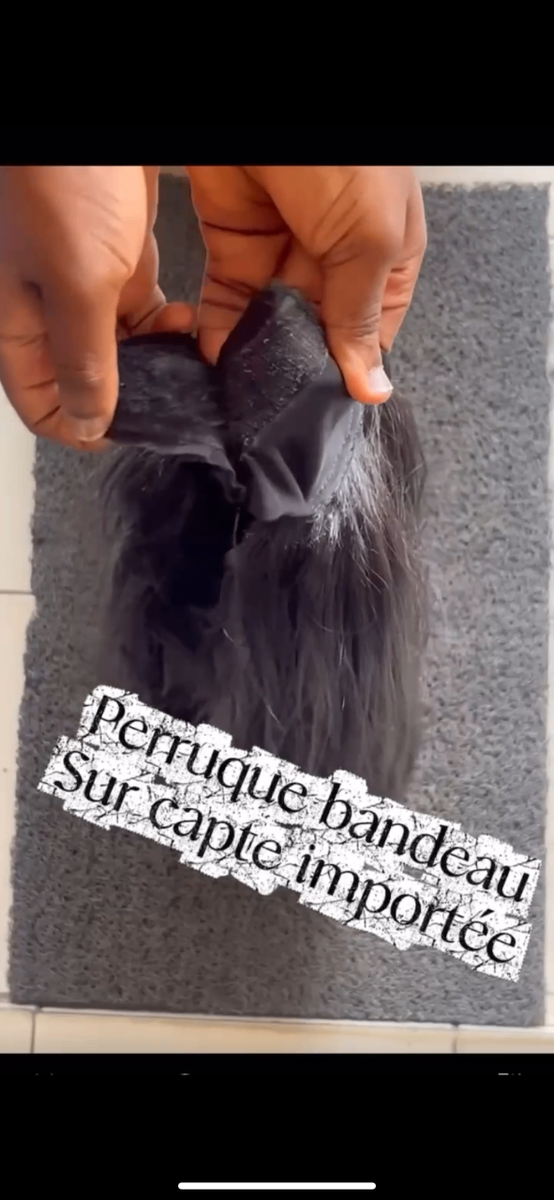 Perruque bandeau lisse L20